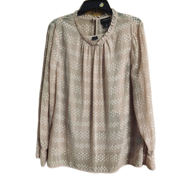 Liz Claiborne Tops - NWOT Light Pink Liz Claiborne 2-Piece Tank Top & Blouse Set, Women's Size XL